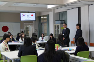 国際交流　ギョンギ商業高校
