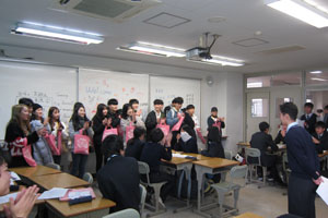 国際交流　ギョンギ商業高校