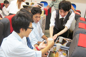 堺高校1年　ECC国際外語専門学校 グローバル体験