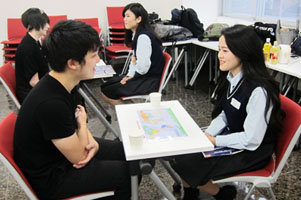 堺高校1年　ECC国際外語専門学校 グローバル体験