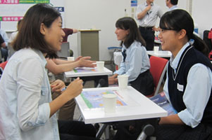 堺高校1年　ECC国際外語専門学校 グローバル体験