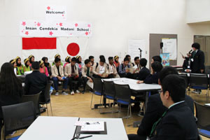 堺高校　国際交流　インドネシアICM校