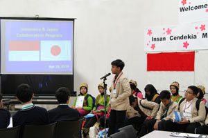 堺高校　国際交流　インドネシアICM校