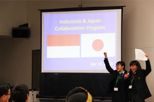 堺高校　国際交流　インドネシアICM校