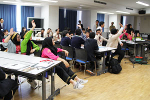 堺高校　国際交流　インドネシアICM校