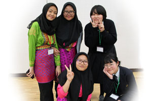 堺高校　国際交流　インドネシアICM校