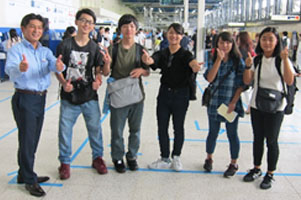 堺高校　国際交流　ウエリントン