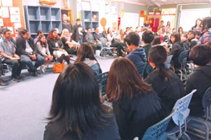 堺高校　国際交流　ウエリントン