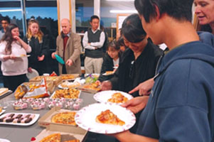 堺高校　国際交流　ウエリントン