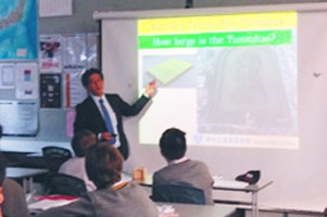 堺高校　国際交流　ウエリントン