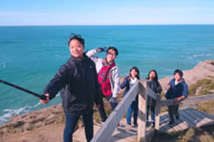 堺高校　国際交流　ウエリントン