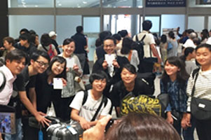 堺高校　国際交流　ウエリントン