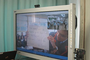 堺高校　国際交流　内思高級工業職業学校