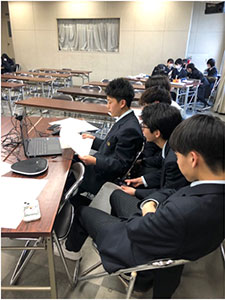 堺高校　国際交流