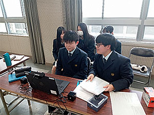 堺高校　国際交流